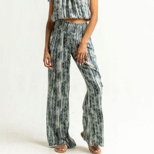 O'Neill Johnny Bungalow Wide Leg Beach Pants size small